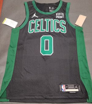 0 Tatum Celtics 2022-23 statement jersey black 001 player version